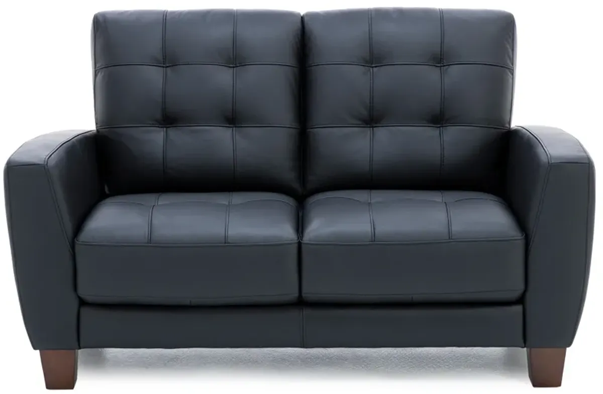 Hendrix Leather Loveseat