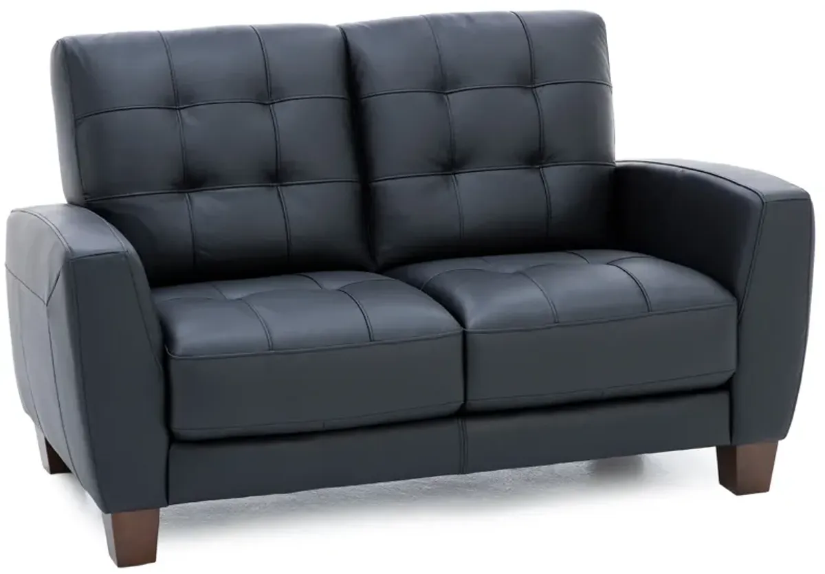 Hendrix Leather Loveseat