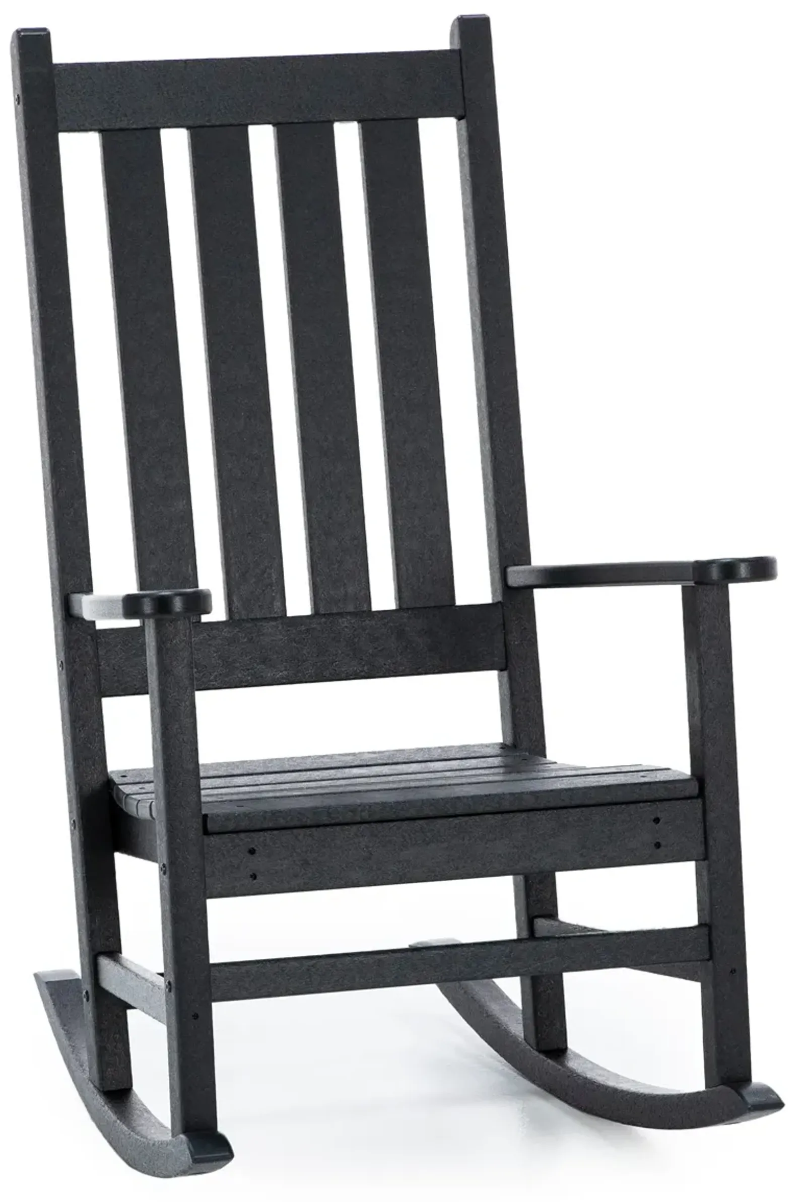 Vineyard Porch Black Rocking Chair