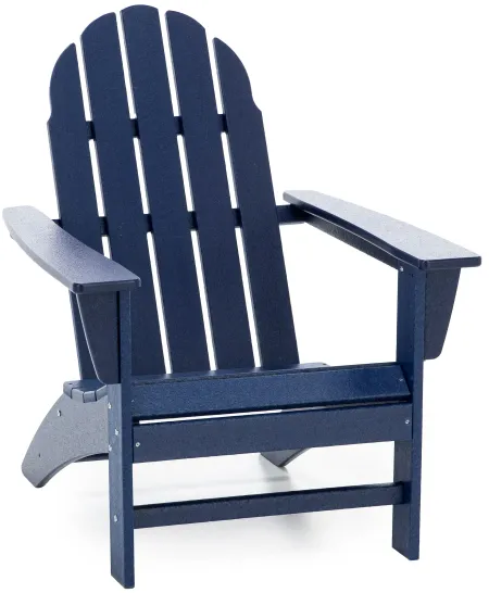 Navy Vineyard Adirondack Chair