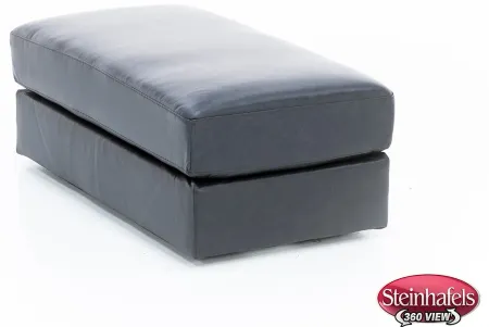 Starling Leather Oversized Ottoman