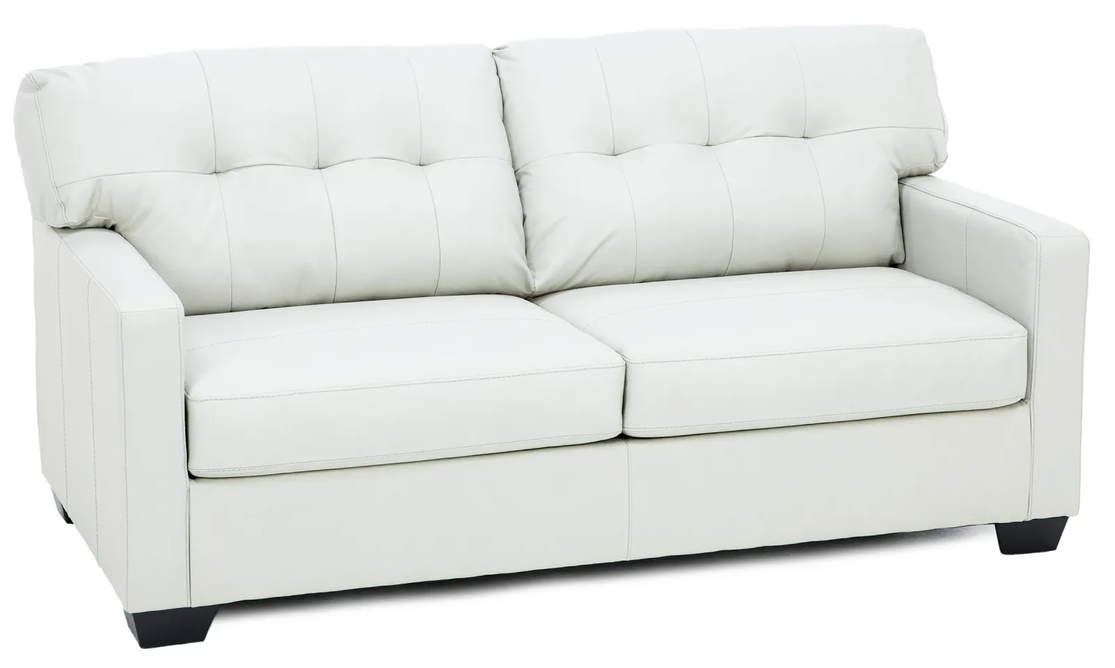 Belize Leather Sofa in Coconut