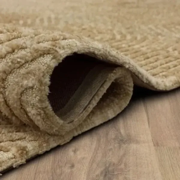 Bowen Khaki Area Rug 8'W x 10'L