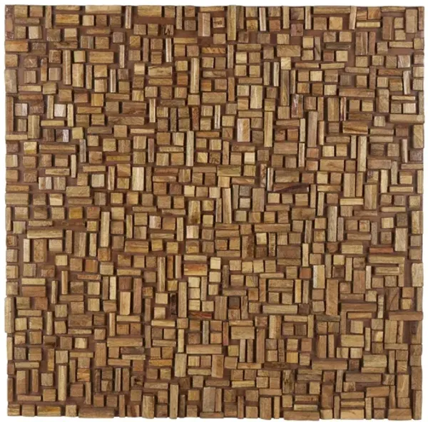 Mango Wood Wall Decor 36"W x 36"H