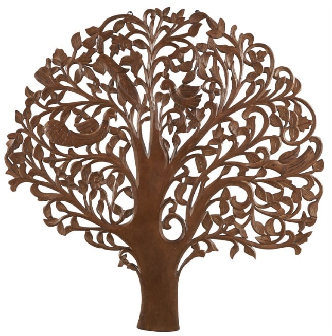 Wood Tree Wall Decor 43"W x 45"H