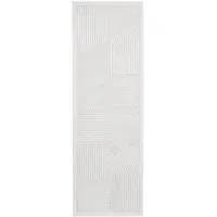White Wood Wall Panel Decor 16"W x 48"H