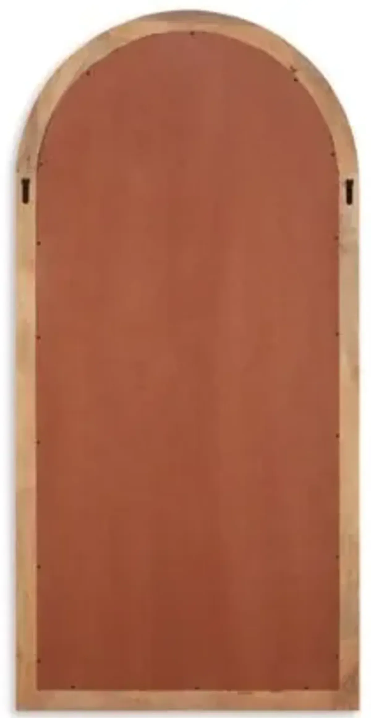 Wood Arch Floor Mirror 38"W x 77"H
