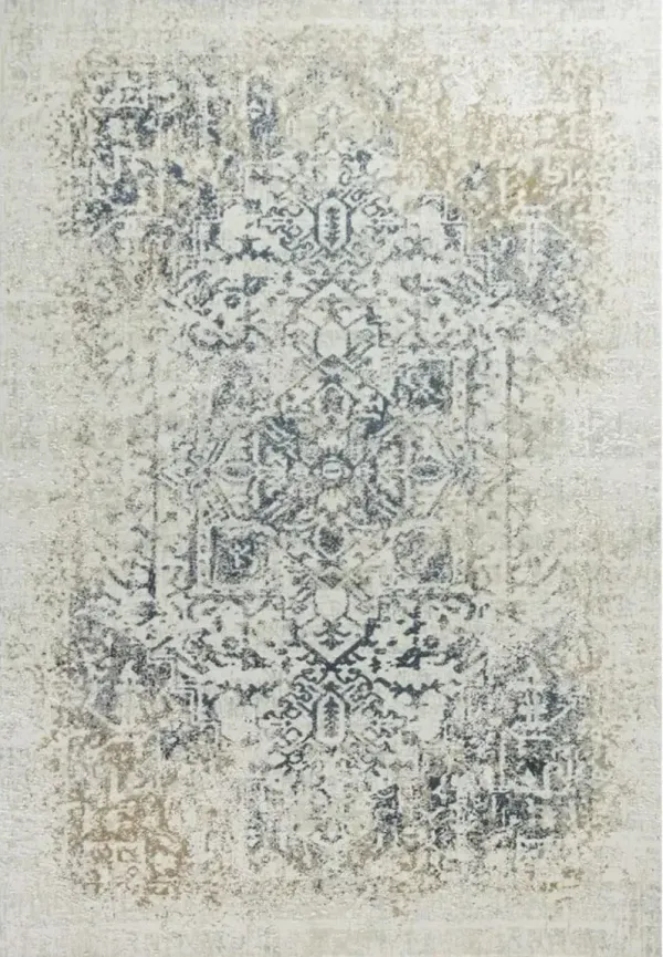 Generations Ivory/Grey Area Rug 7'7"W x 10'10"L
