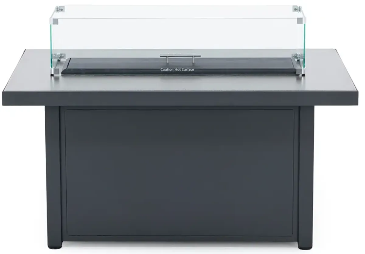 Cal Sil Rectangle Fire Table