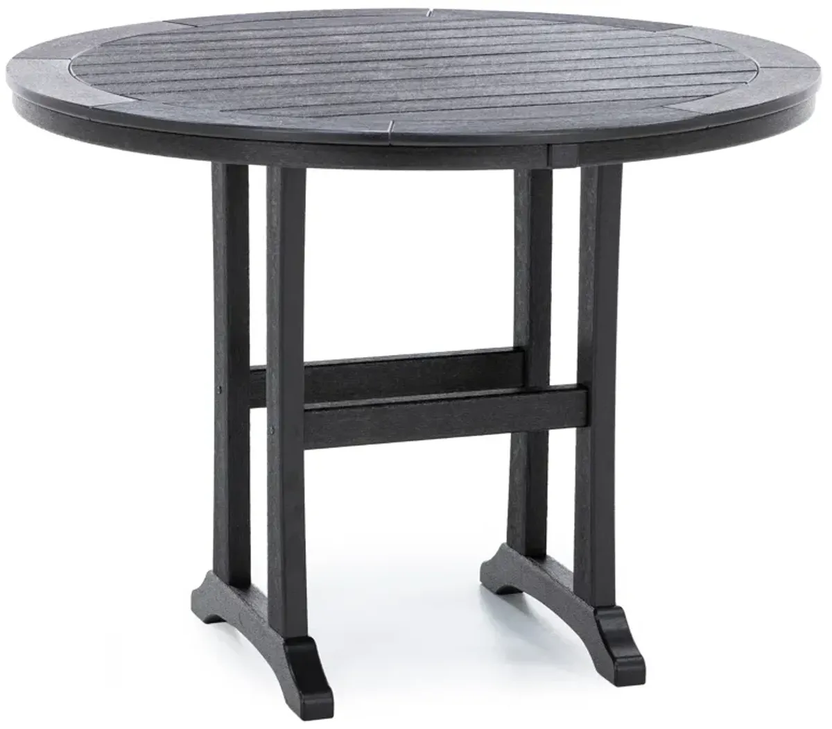 Nautical Trestle 48" Round Counter Height Table