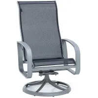 Cayman Isle Sling Swivel Rocker Chair