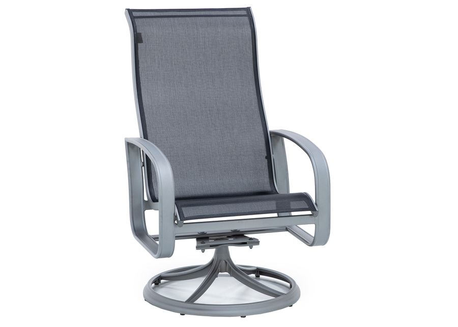 Cayman Isle Sling Swivel Rocker Chair