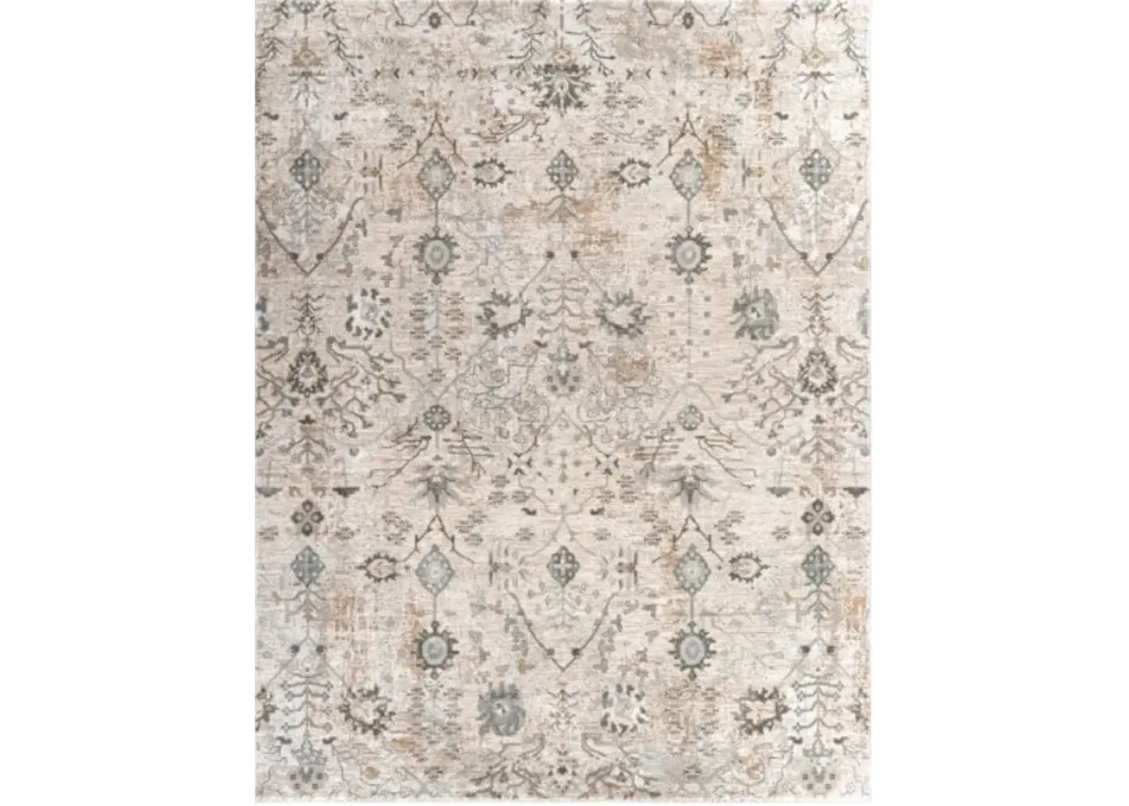 Brunswick Taupe/Olive/Teal Area Rug 12'W x 15'L