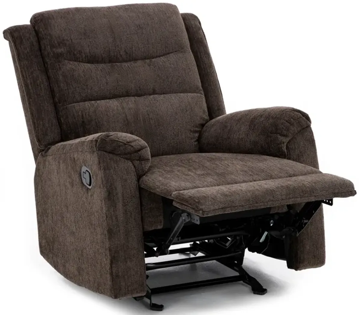 Abbey Glider Recliner in Chocolate