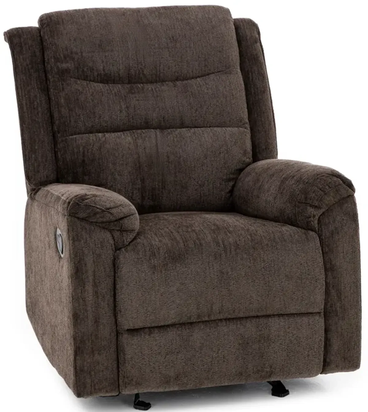 Abbey Glider Recliner in Chocolate