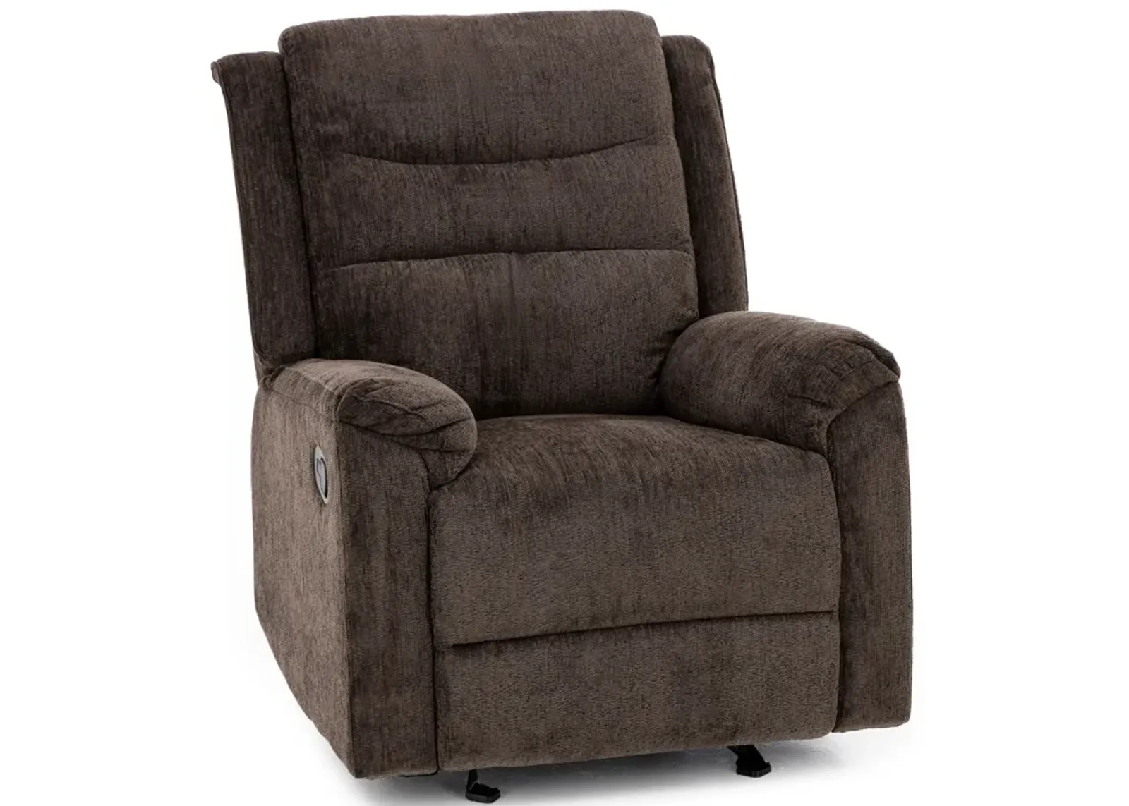 Abbey Glider Recliner in Chocolate