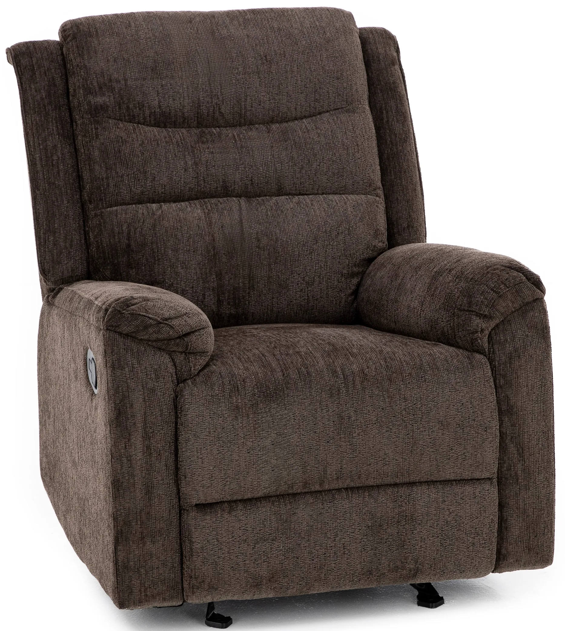 Abbey Glider Recliner in Chocolate