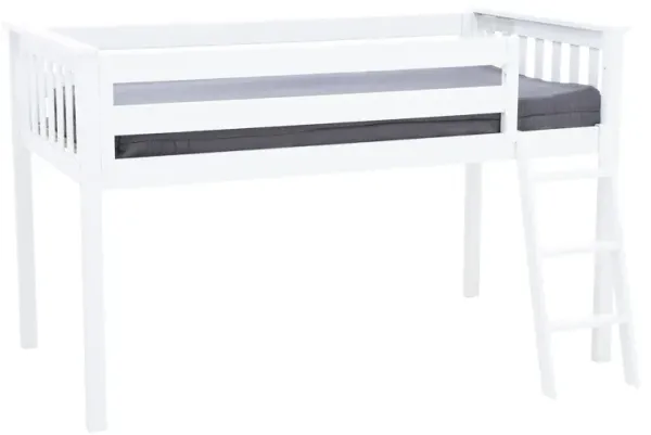 Low Loft Bed with Ladder