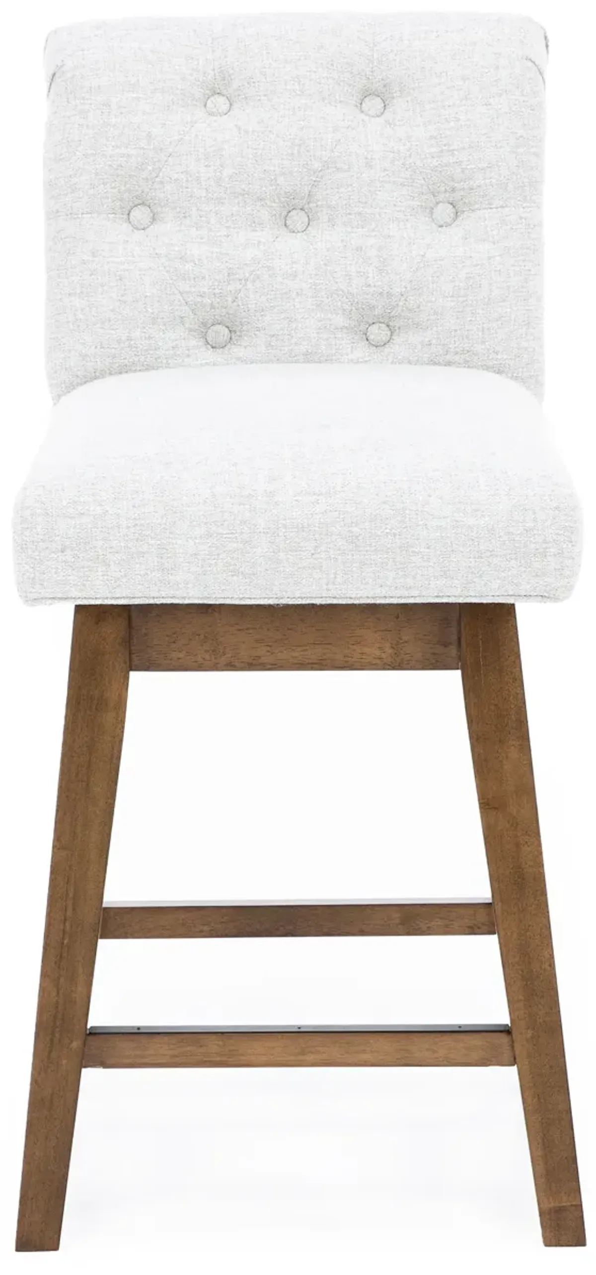 Tufted 25.5" Swivel Counter Stool