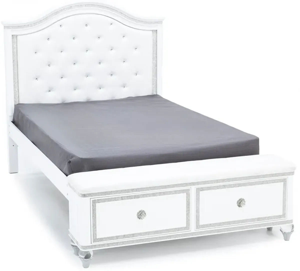 OMG Twin Bed with Storage Bench