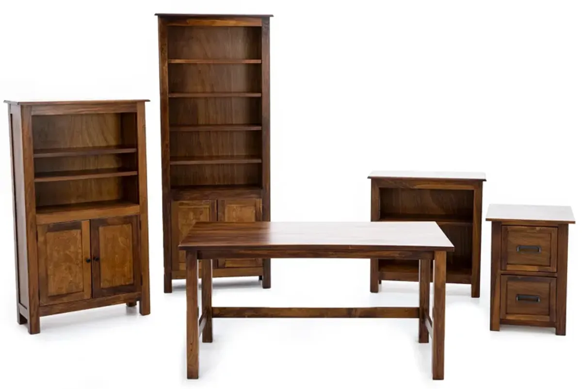Taylor J 84" Door Bookcase