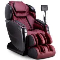 Qi XE Massage Chair in Red/Black