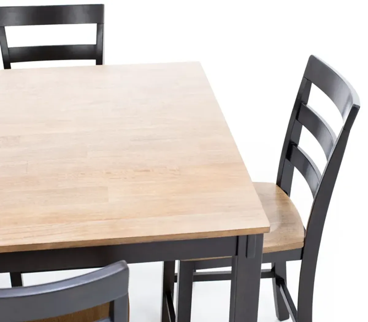 Caden 5Pc Counter Set (One Box) In Natural Dark Brown