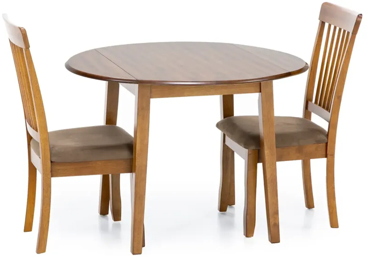 Kayce 42" Round Drop Leaf Table