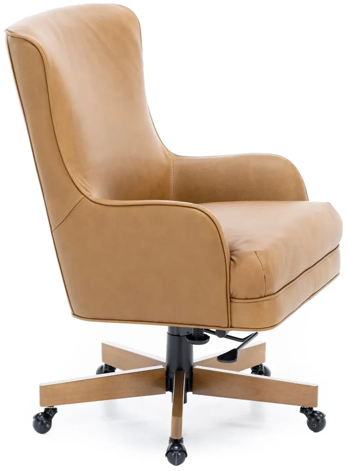 Volcano Saddle Leather Office Chair