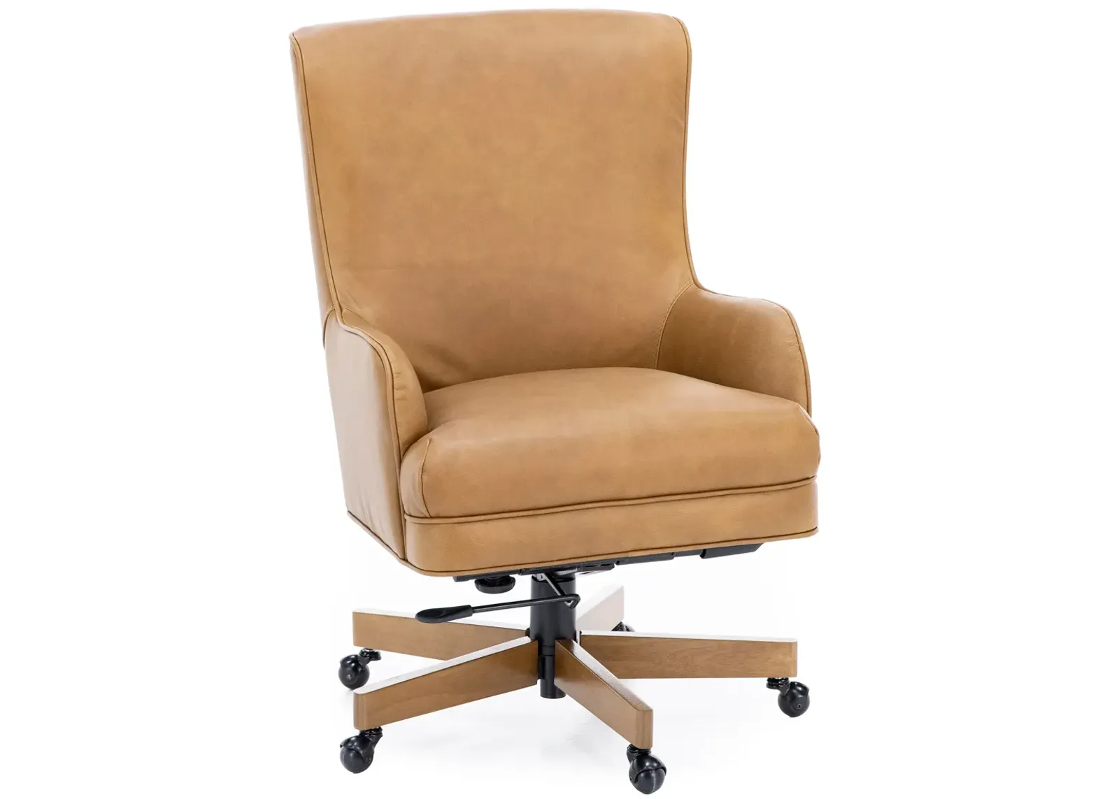 Volcano Saddle Leather Office Chair