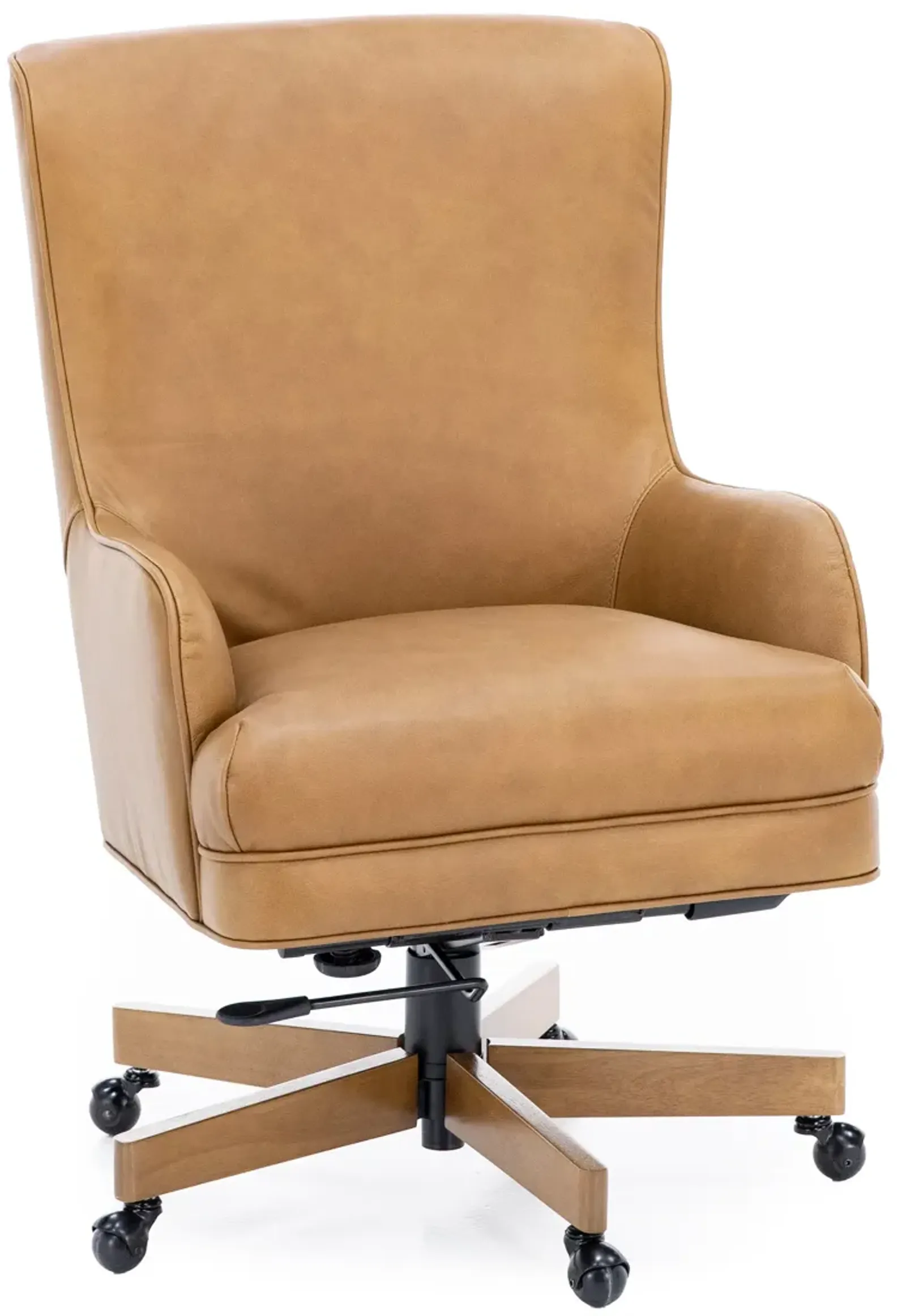 Volcano Saddle Leather Office Chair