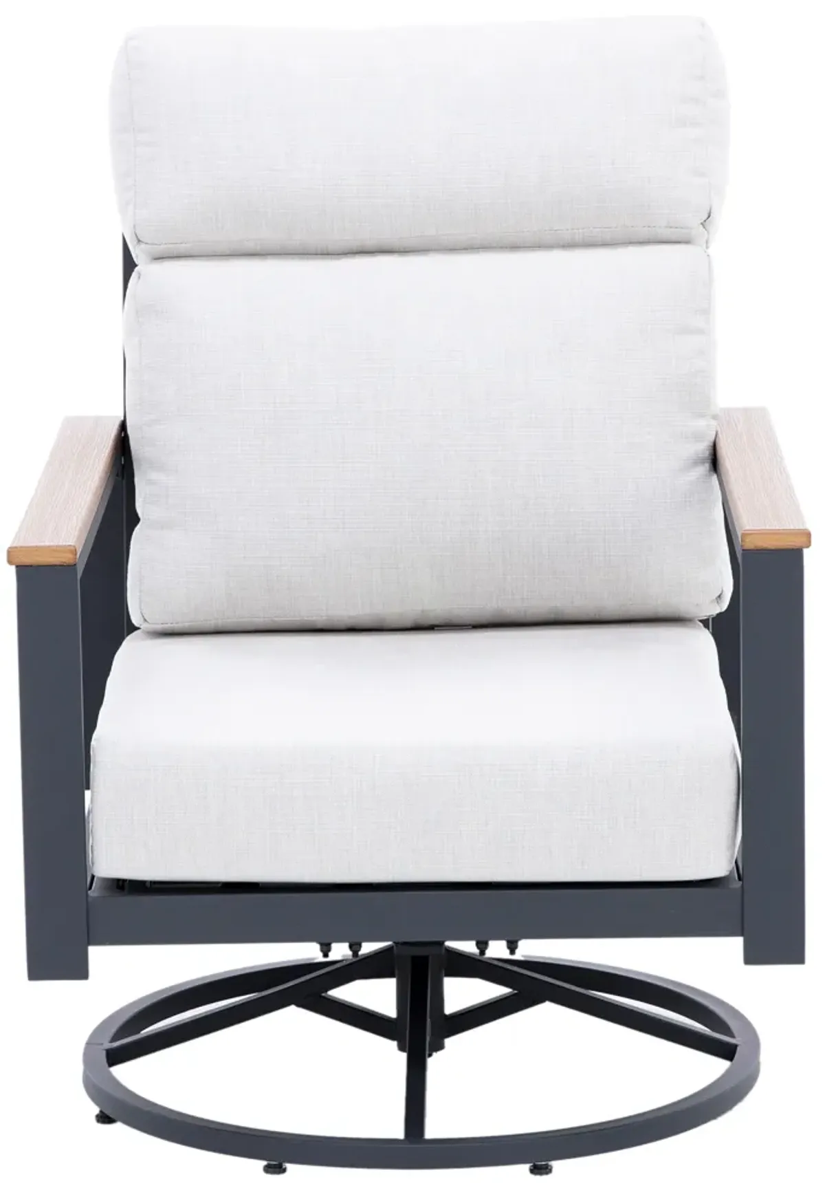 Hixon High Back Swivel Rocker