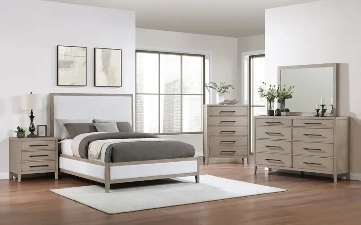 Direct Designs Bella Queen Upholstered Panel Bed