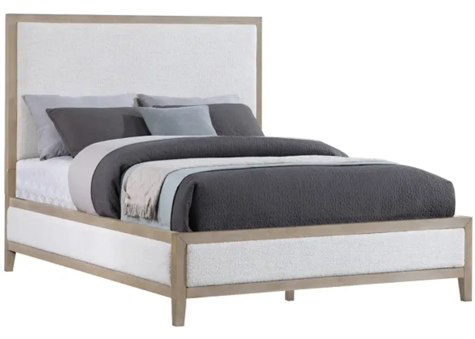 Direct Designs Bella King Upholstered Panel Bed