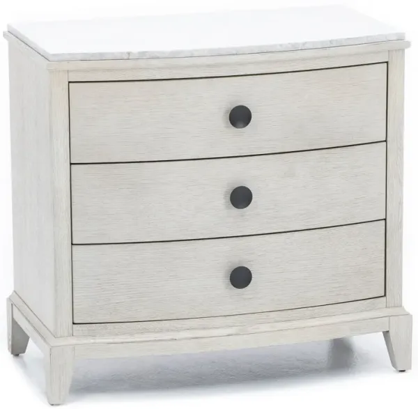 Coalesce 3 Drawer Nightstand In Rolling Fog