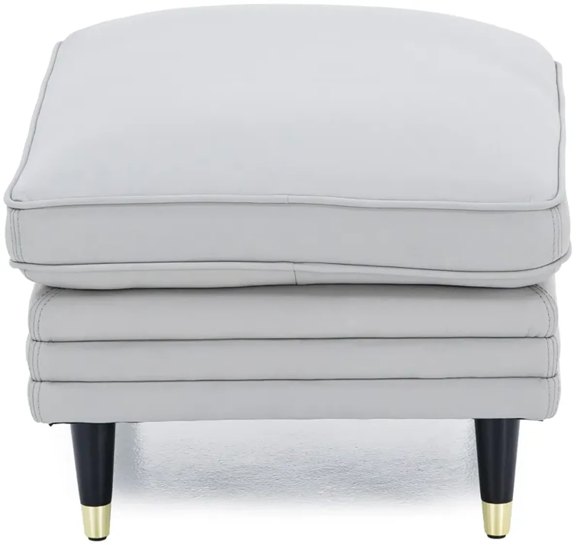 Icon Leather Ottoman