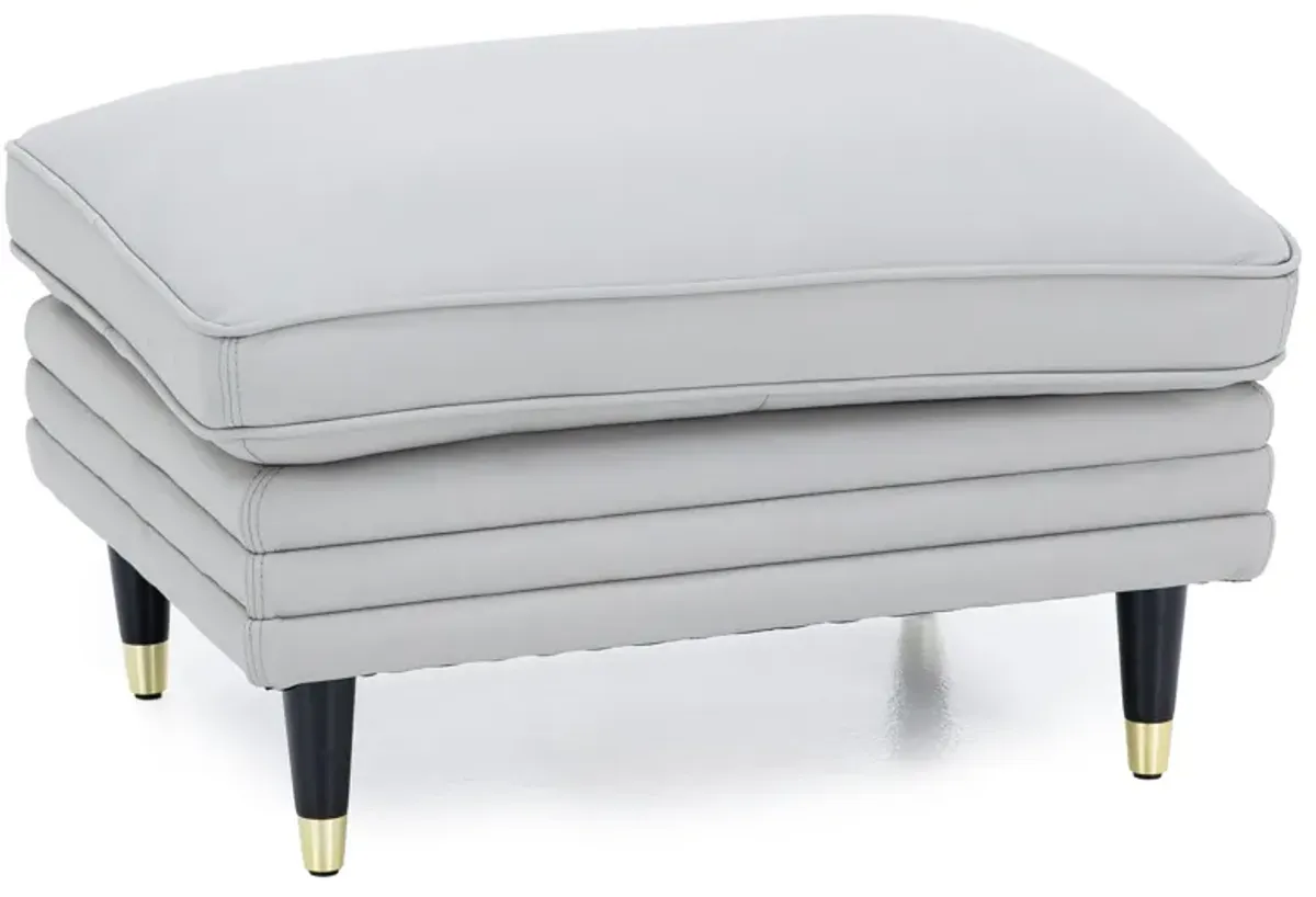 Icon Leather Ottoman