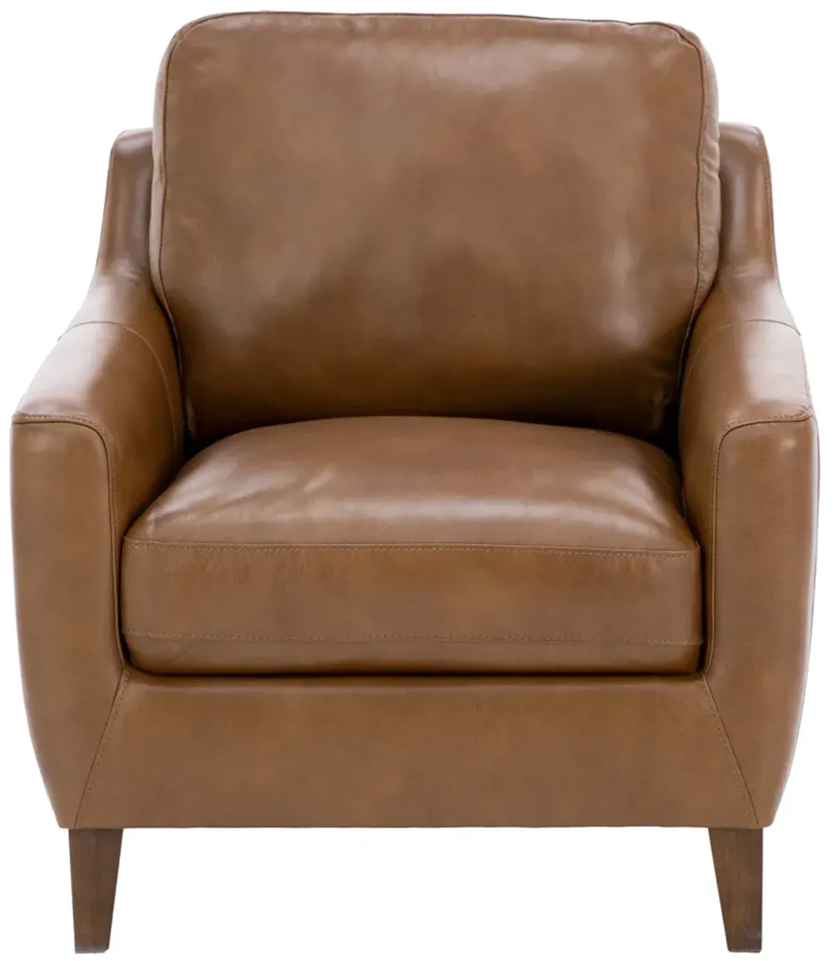 Filly Leather Chair in Camel