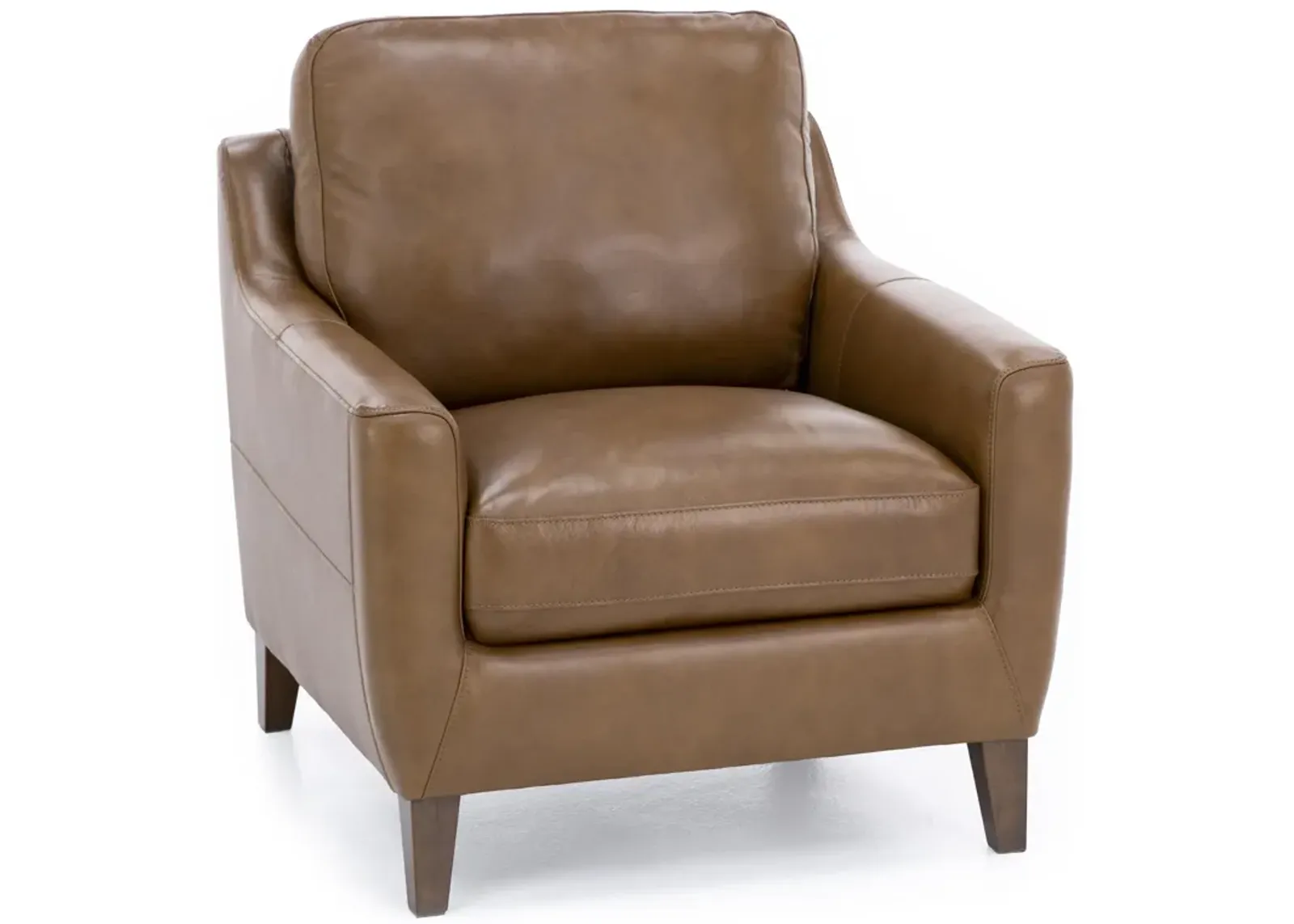 Filly Leather Chair in Camel