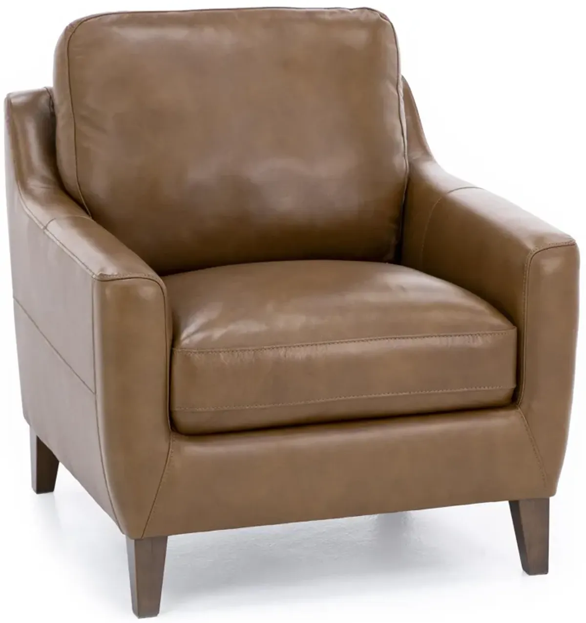 Filly Leather Chair in Camel