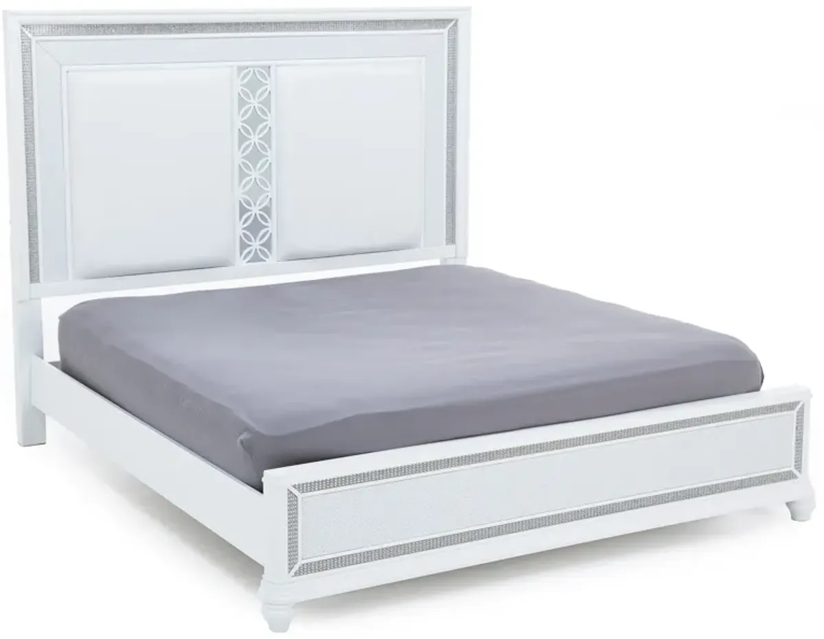 Celeste Queen Upholstered Panel Bed