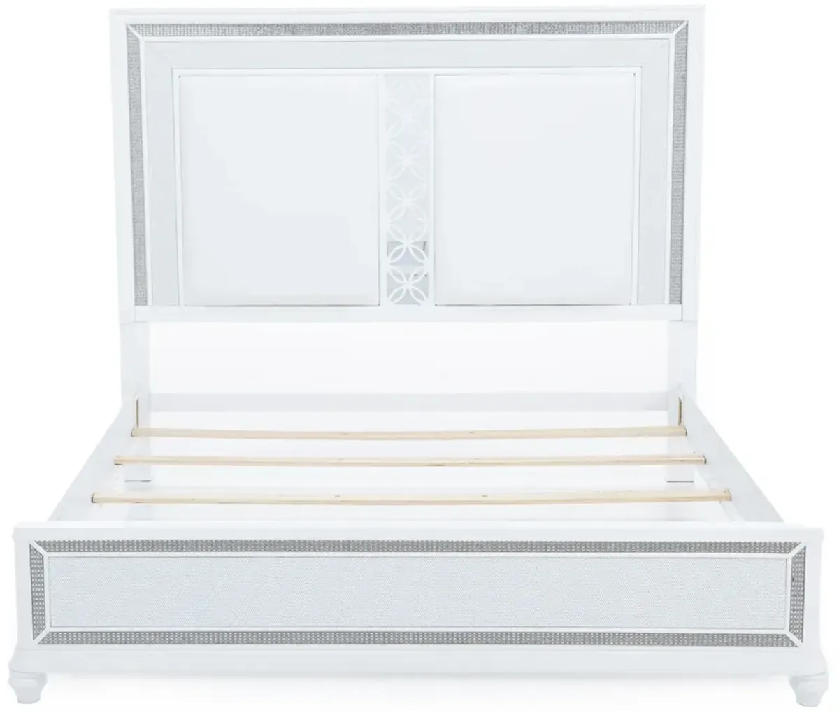 Celeste King Upholstered Panel Bed