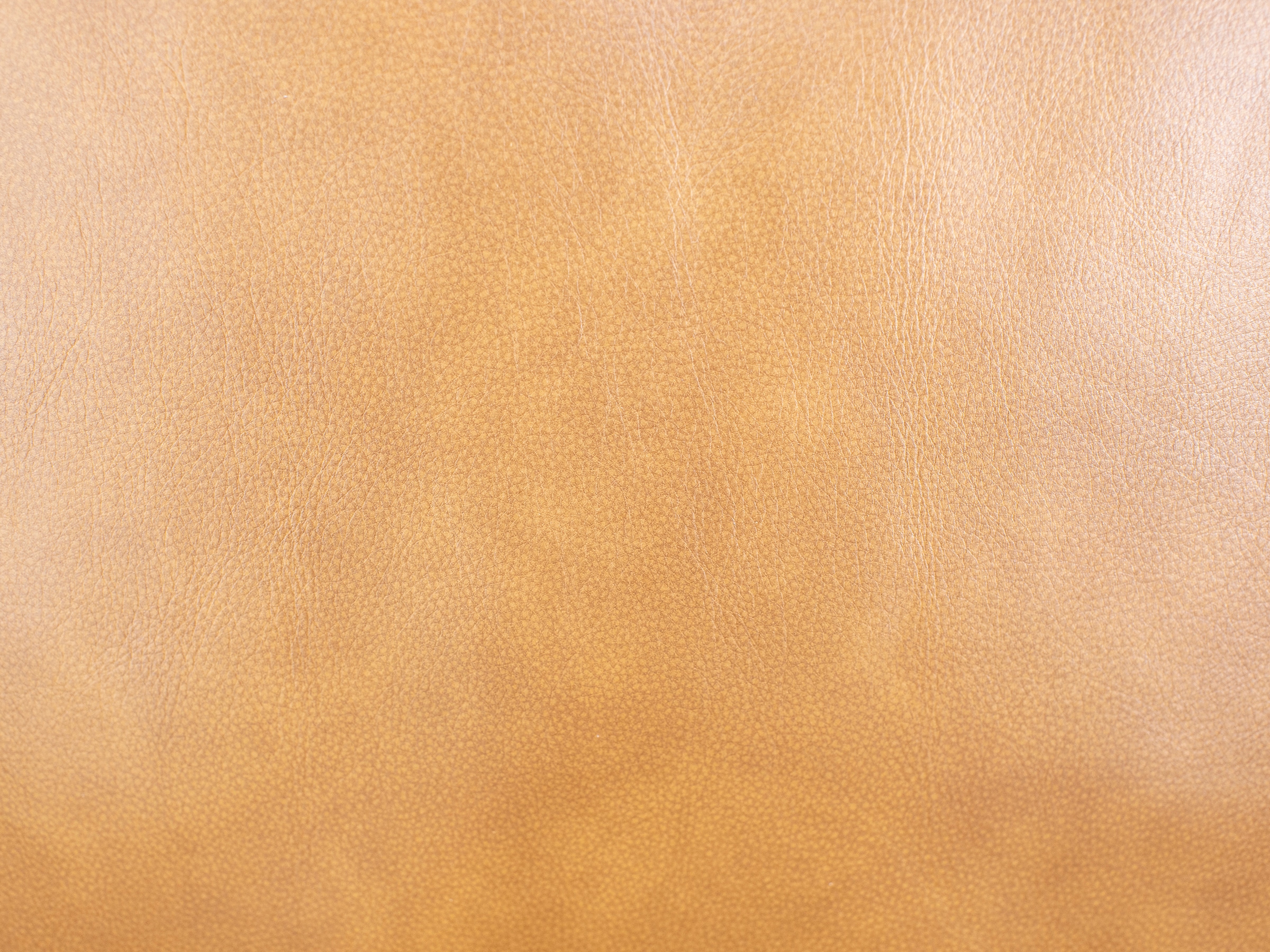 Filly Leather Ottoman in Camel