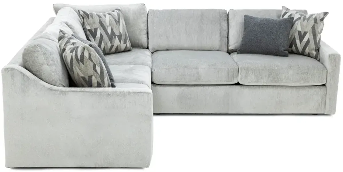 Dawn 2-Pc. Sectional In Fog In Left-Facing
