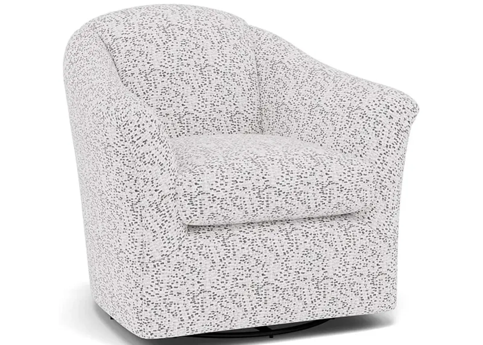 Darby Swivel Gliding Chair in 25613 Wallstreet