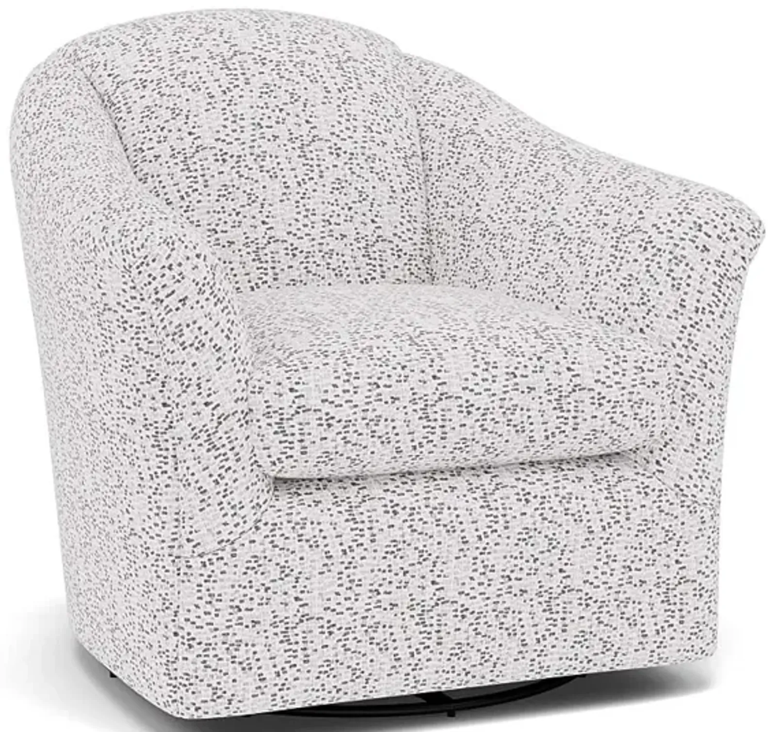 Darby Swivel Gliding Chair in 25613 Wallstreet