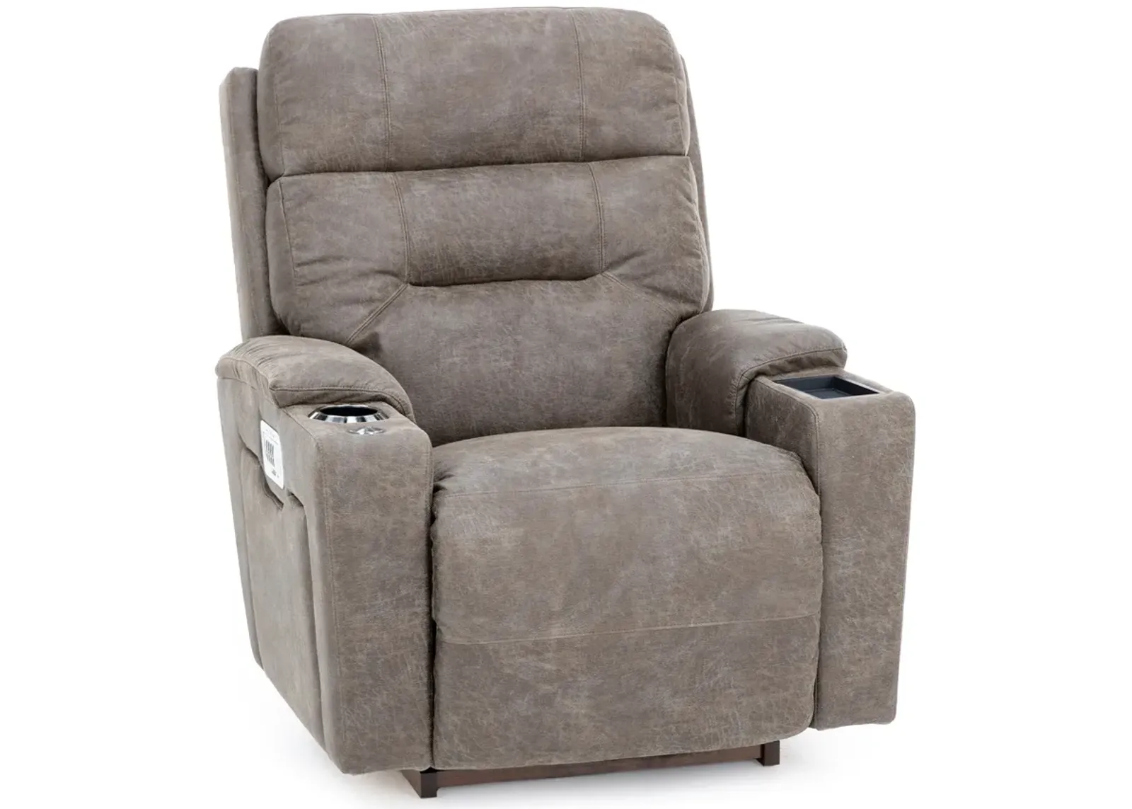 MacGyver Fully Loaded Multi Purpose Rocker Recliner with Wireless Charging and Storage