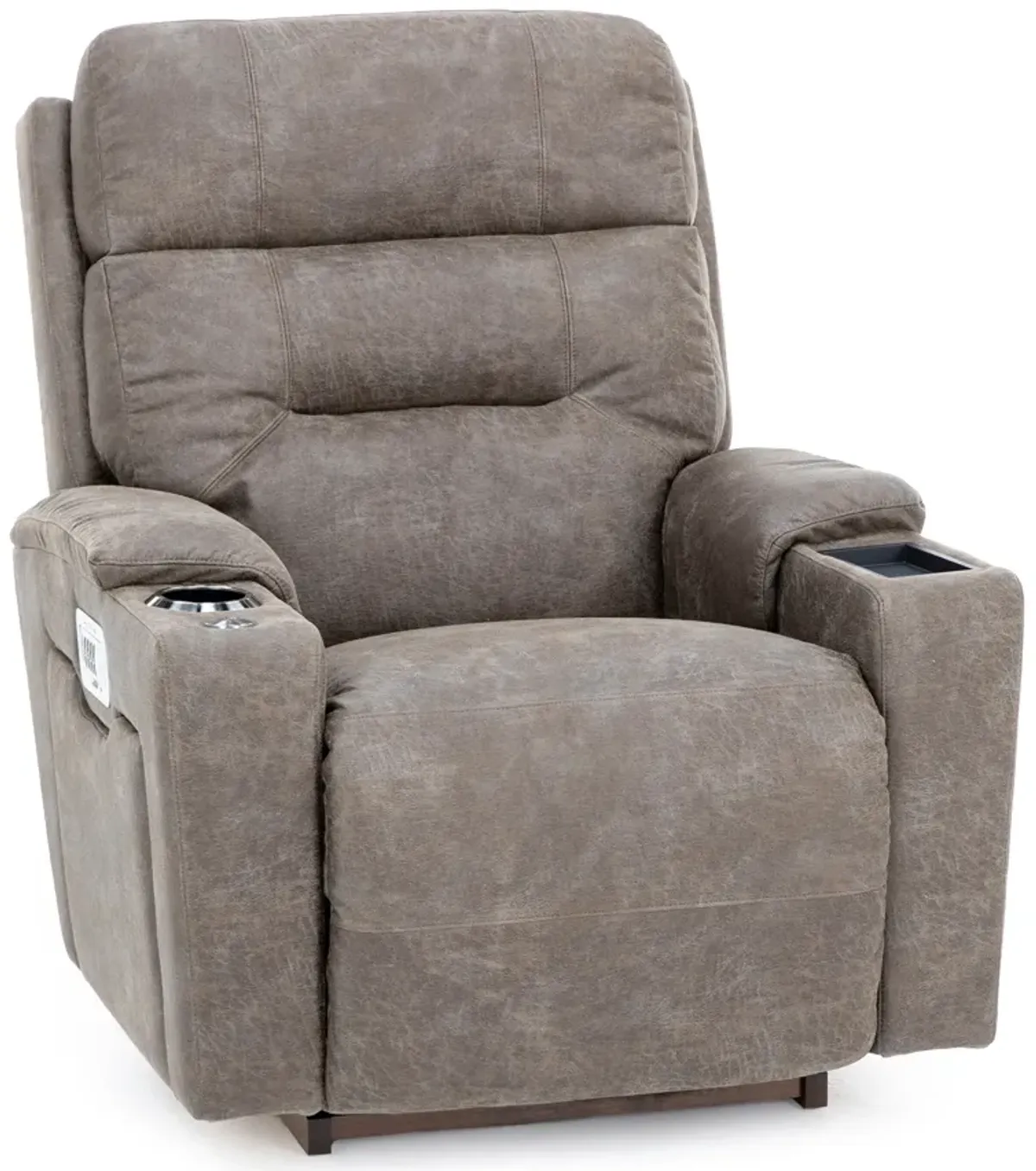 MacGyver Fully Loaded Multi Purpose Rocker Recliner with Wireless Charging and Storage