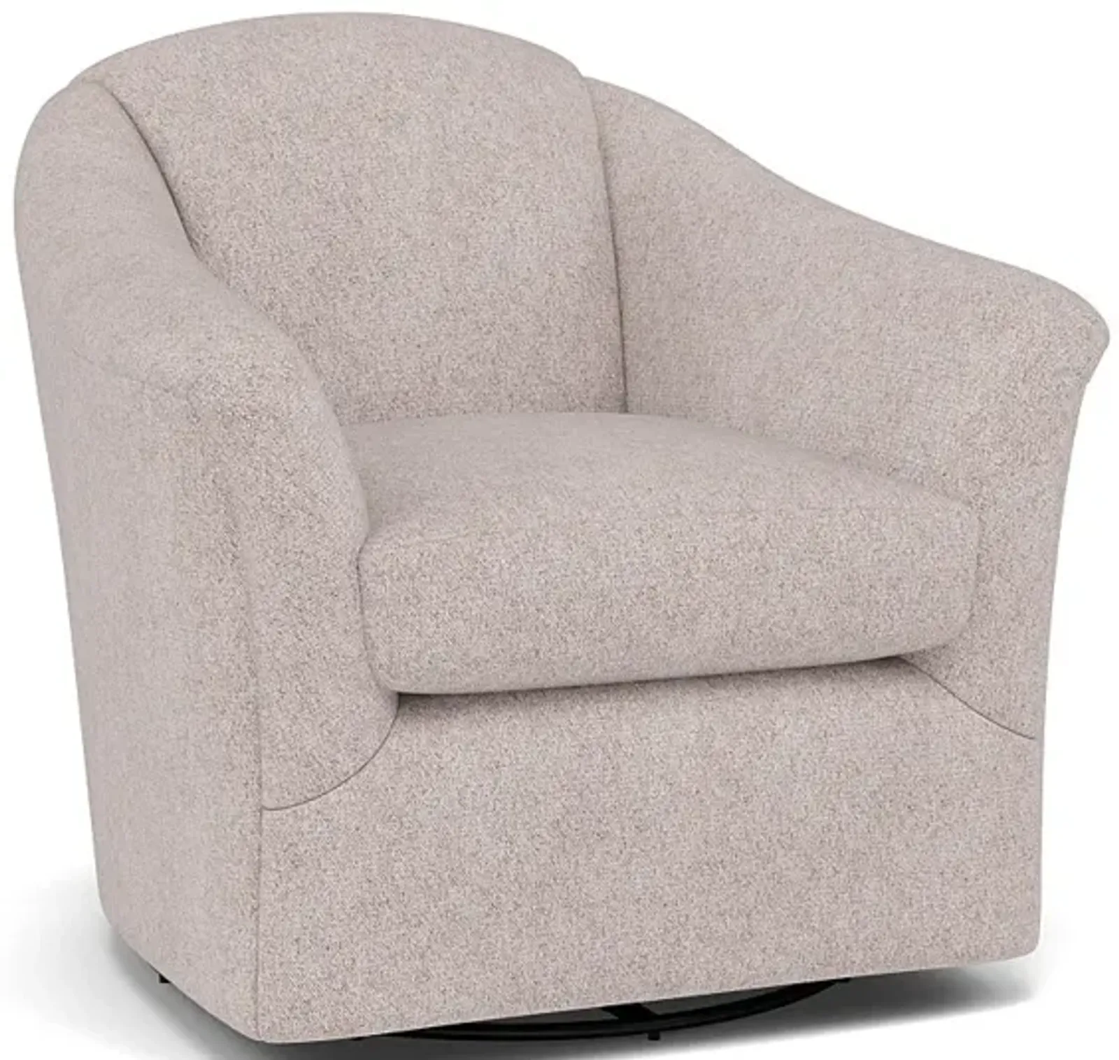 Darby Swivel Gliding Chair in 20869 Beige