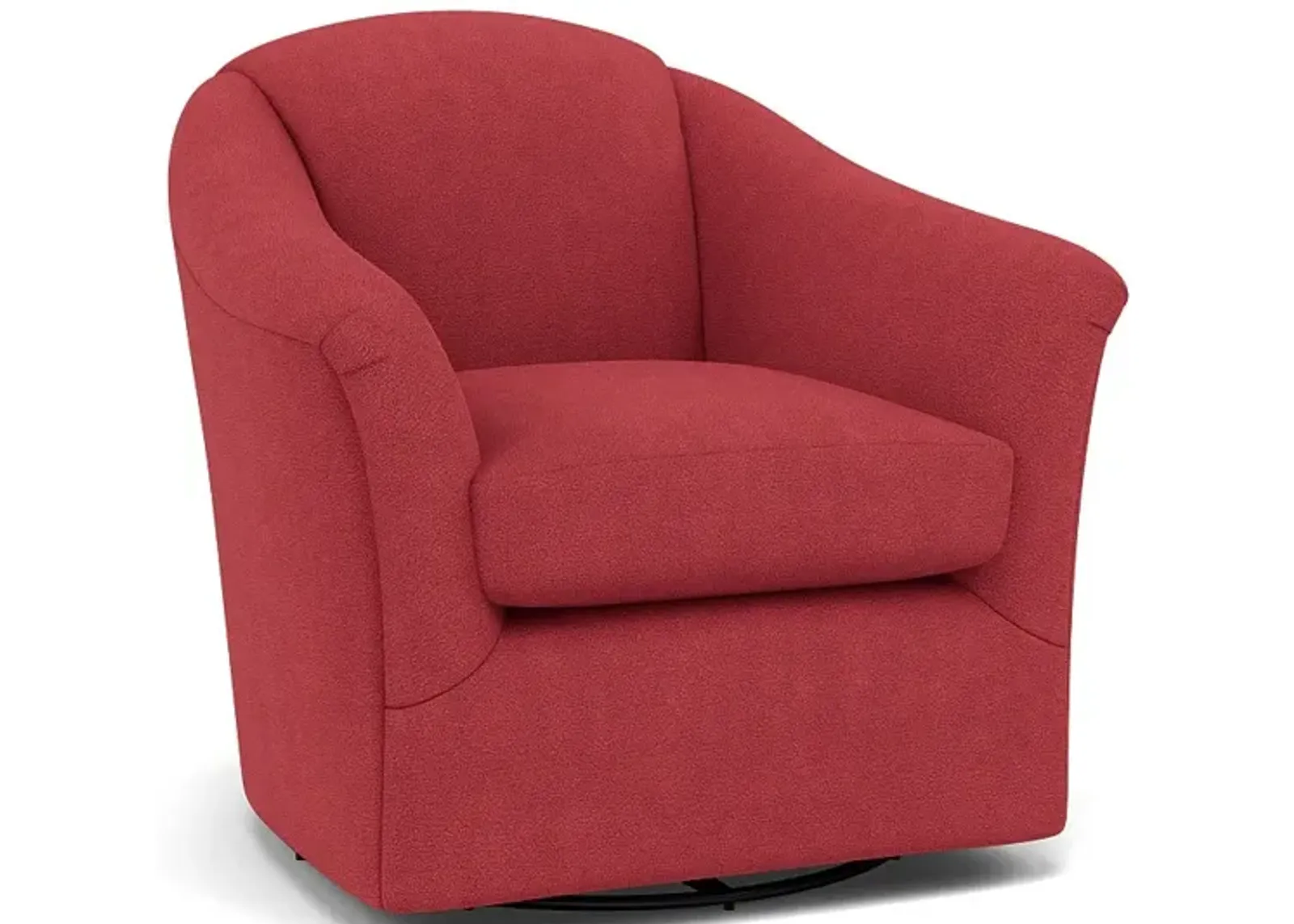 Darby Swivel Gliding Chair in 20228 Cranberry